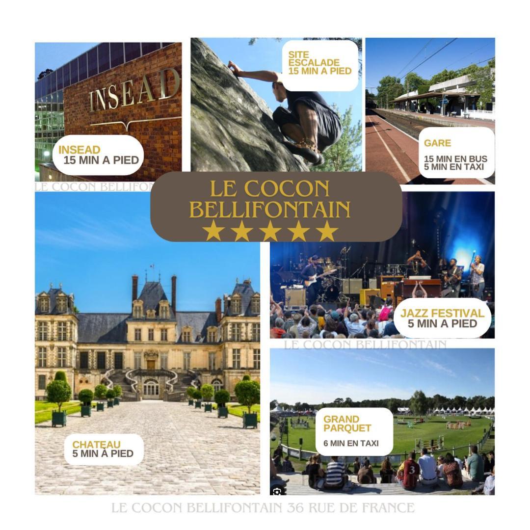 Le Cocon De Fontainebleau - Centre-Ville, Proche Insead & Chateau Dış mekan fotoğraf